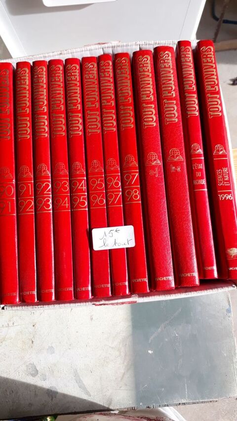 TOUT L'UNIVERS 12 VOLUMES 15 Chauny (02)