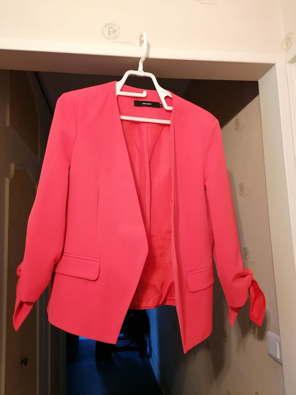 Veste femme rouge Vêtements