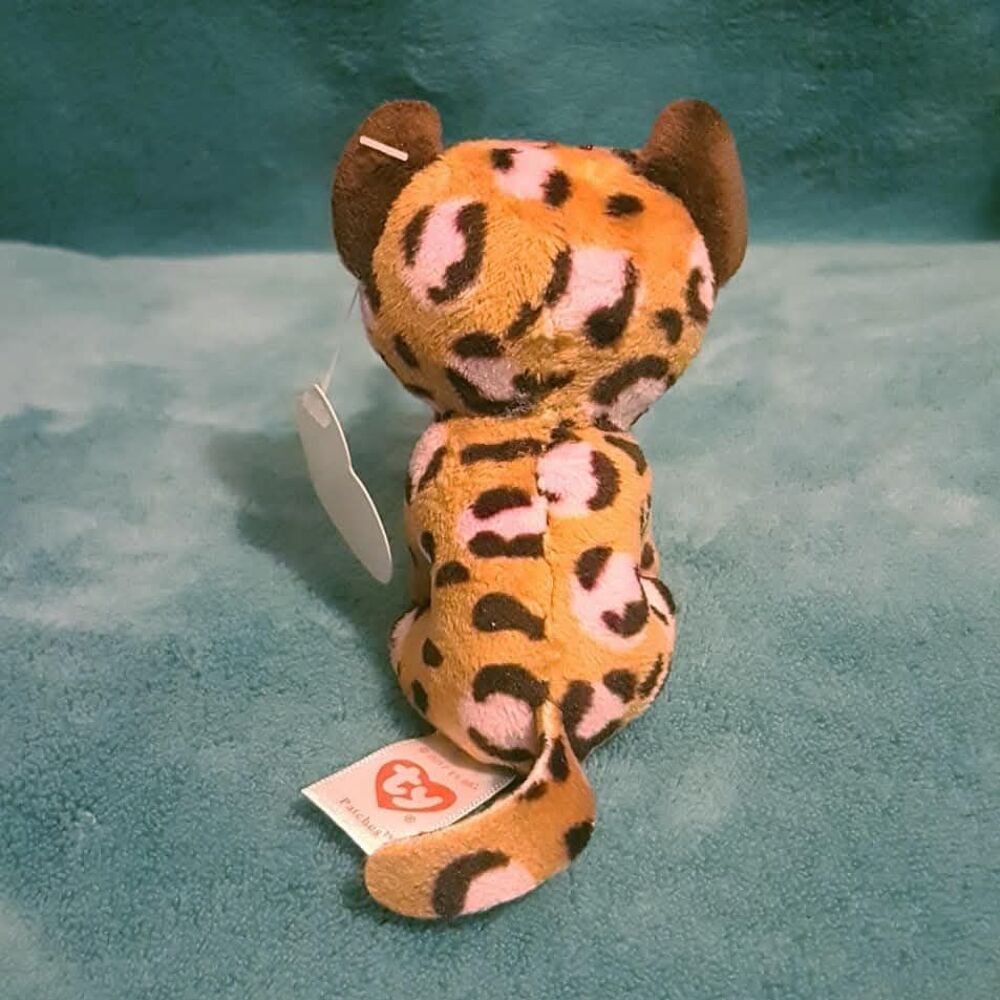 Mini peluche l&eacute;opard marron TY, NEUF Jeux / jouets