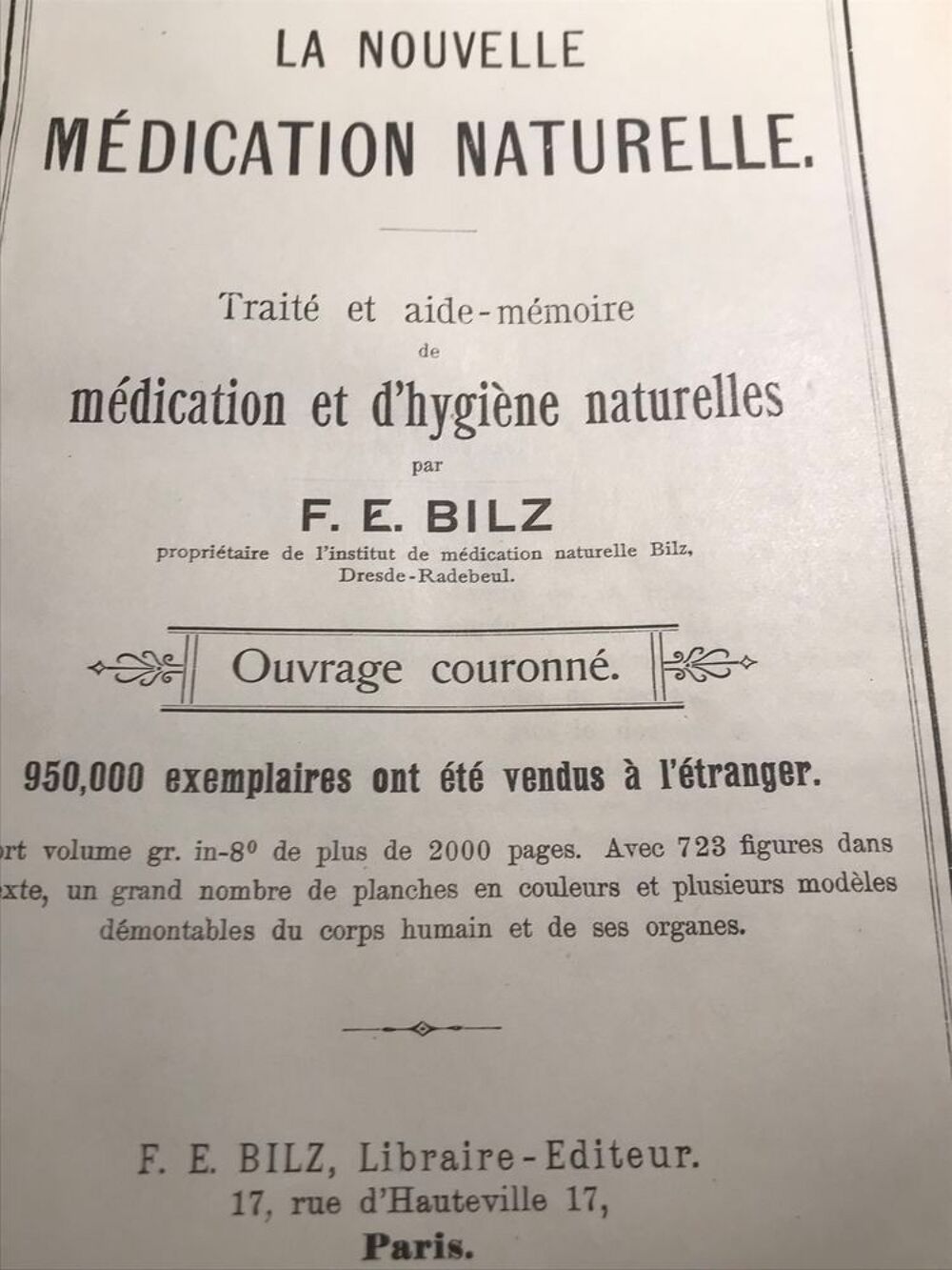 Anciens ouvrages de m&eacute;decine 