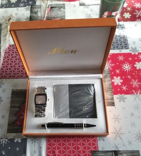 Coffret montre stylo portefeuille 30 Maubert-Fontaine (08)