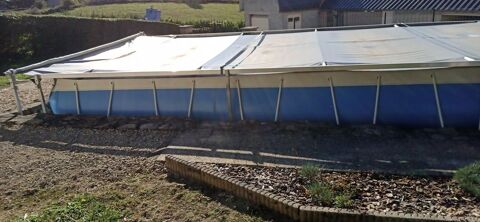 Piscine hors sol Laghetto 8m. * 4 m  1m de Profondeur bche 0 Gramond (12)