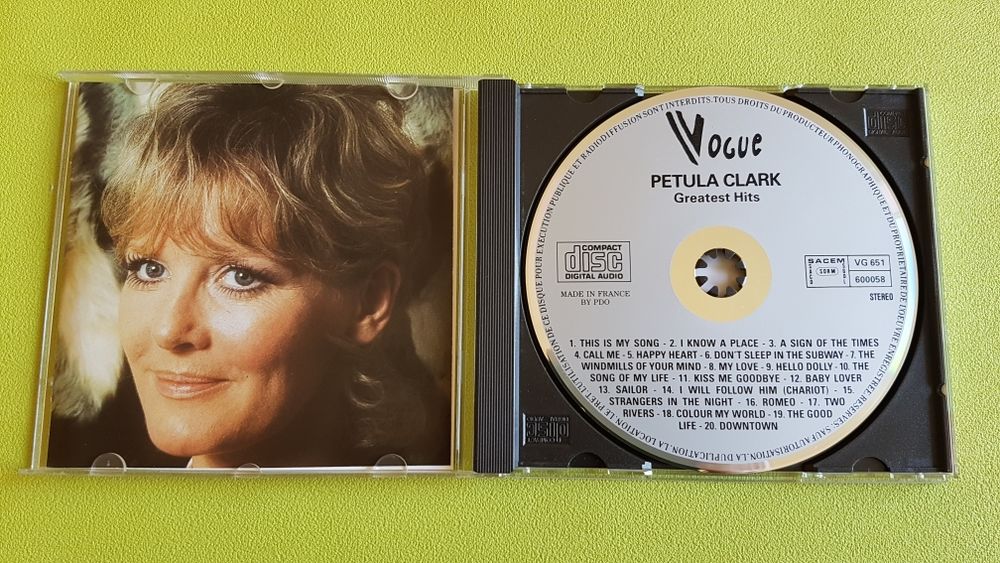 PETULA CLARK CD et vinyles