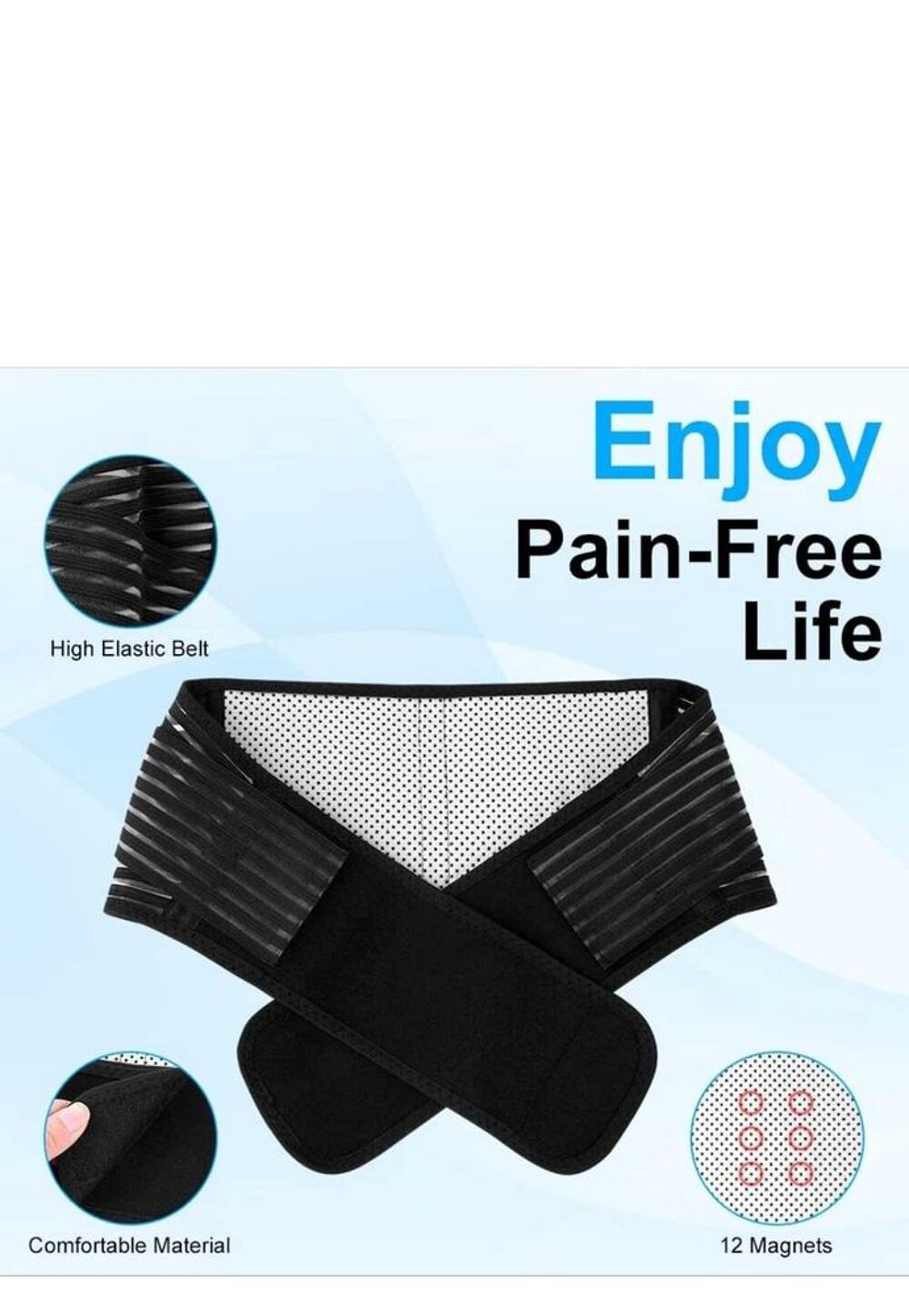 ceinture lombaire chauffante Sports