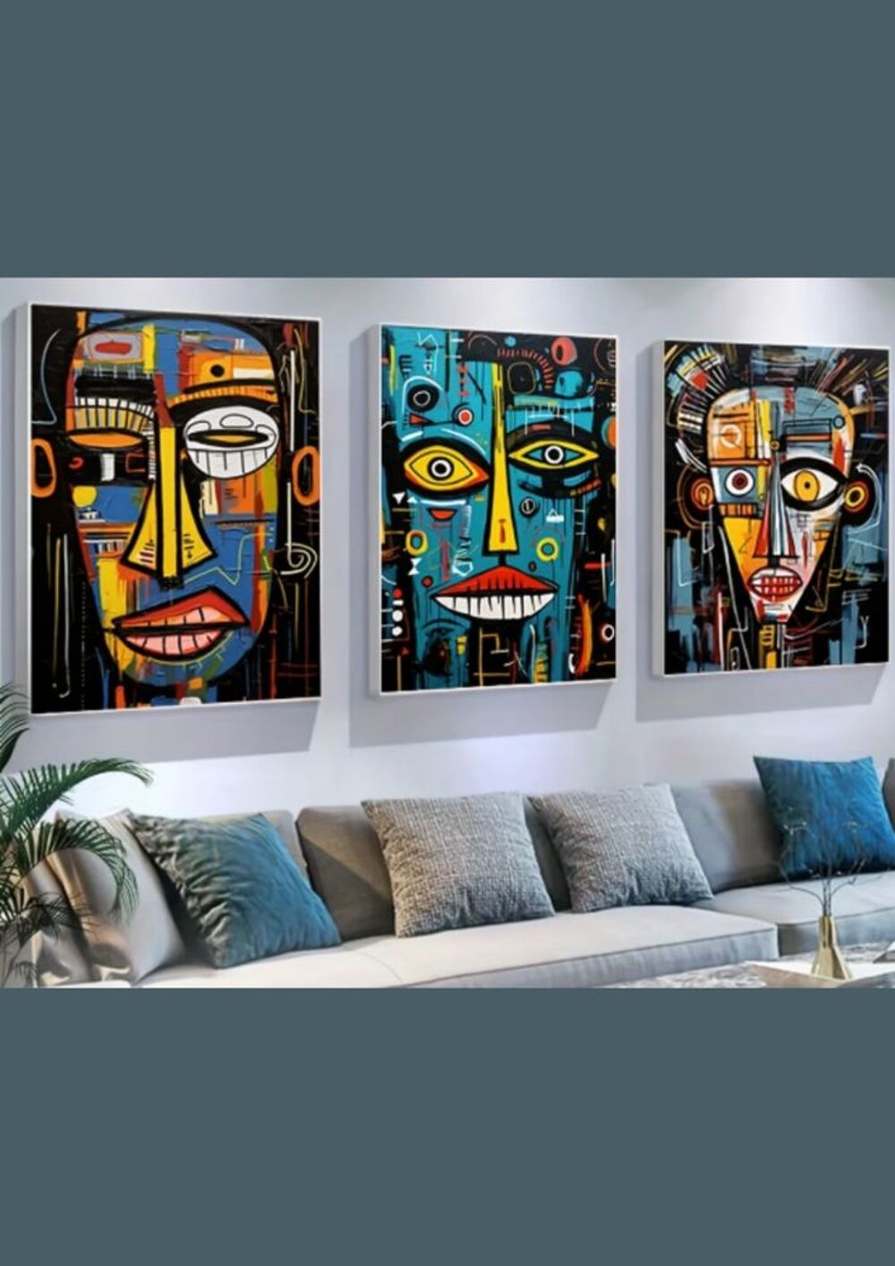 Trio d'Affiches Art D&eacute;co : Modernit&eacute; et Couleurs Décoration