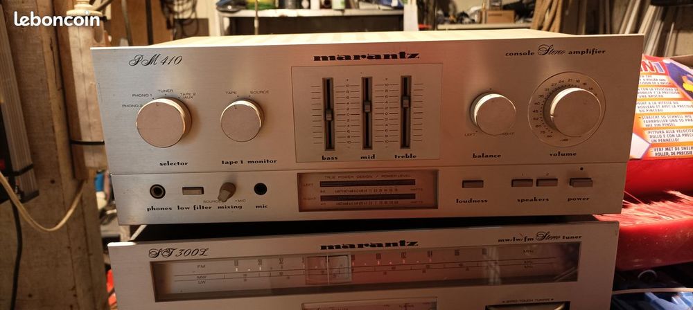 Amplis LM-401 et tuner ST300L Marantz Audio et hifi