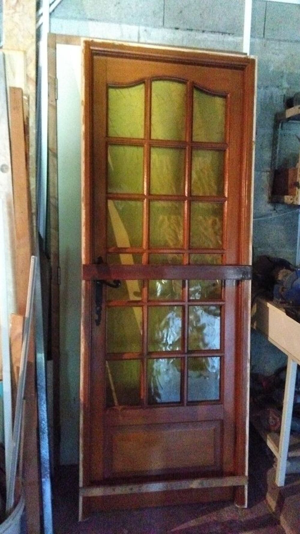 Porte vitr&eacute;e Bricolage