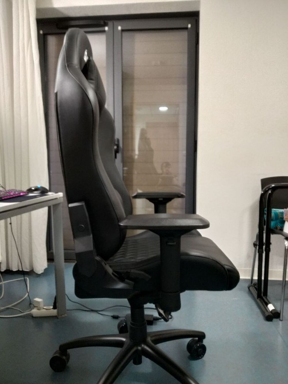 Chaise Gaming KLIM eSports + Simili Cuir et Mat&eacute;riau Premium Meubles