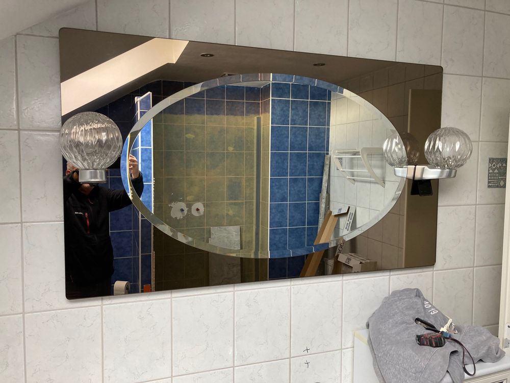 Miroir salle de bain vintage Décoration