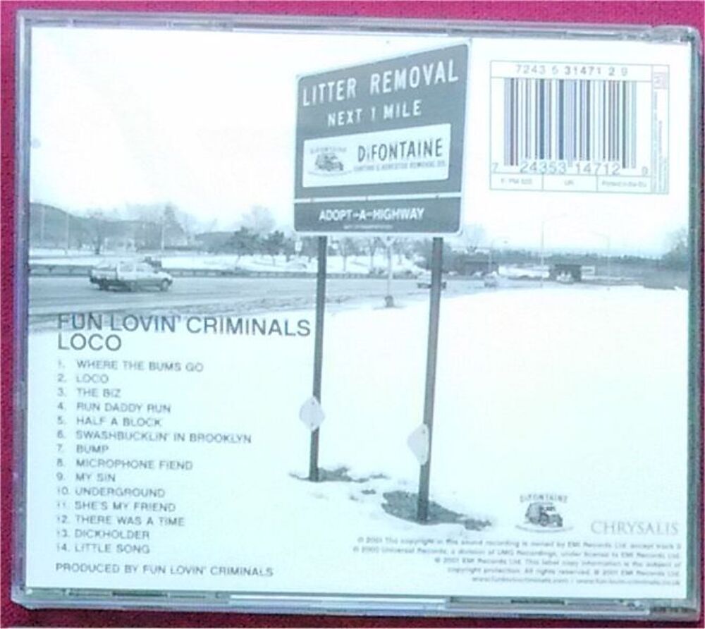 Fun Lovin' Criminals - Loco (CD) CD et vinyles