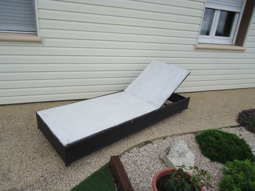 bain de soleil plateau bois marine Jardin