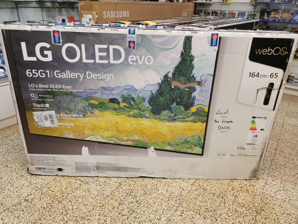 LG 4K OLED 48 - 55 - 65" s&eacute;rie C1-G1-A1 neuf 2 ans garantie Photos/Video/TV