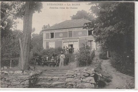  .dt 95  LUZARCHES - La Biche - Rendez vous de Chasse. 5 Doullens (80)