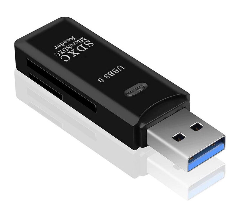 Lecteur carte m&eacute;moire SD &amp; micro SD sur un port USB 3.0 NEUF Matriel informatique