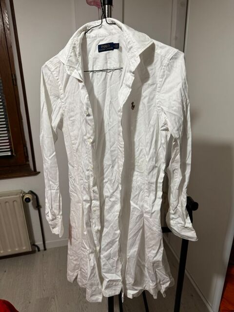 Chemise Oxford Polo Ralph Lauren blanche Classic Fit taille Précy-sur-Oise (60)