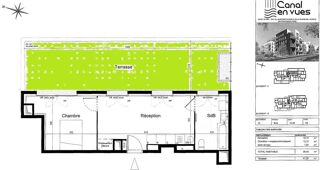  Appartement à vendre 2 pièces 38 m² Noisy-le-sec