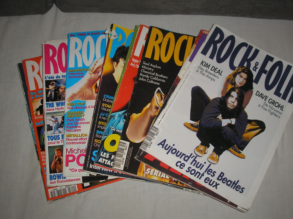 Magazines Rock &amp; Folck n 95 &agrave; 96 