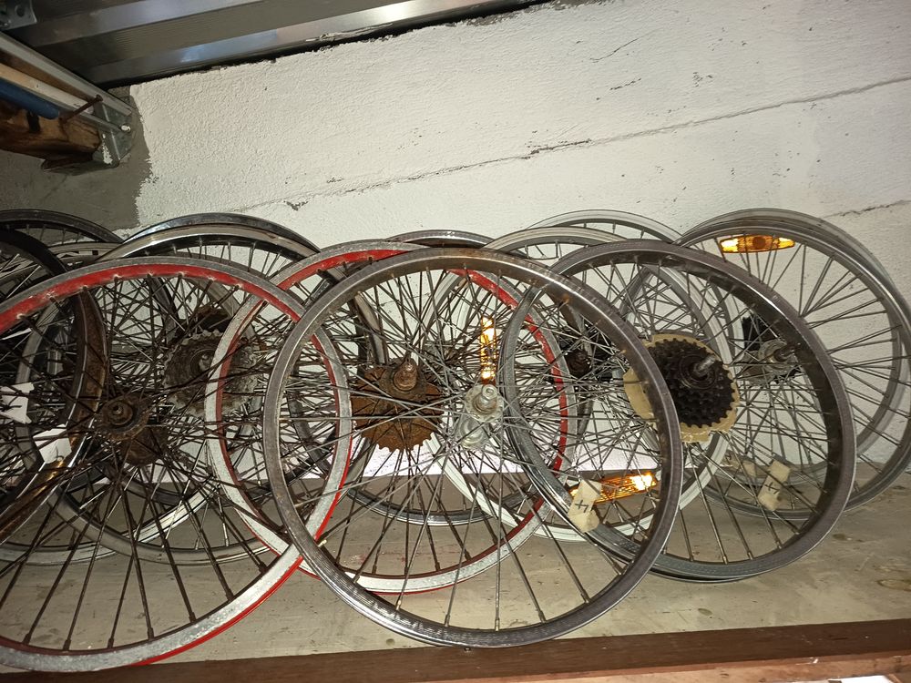 40 jantes de velo20 pouces Bricolage