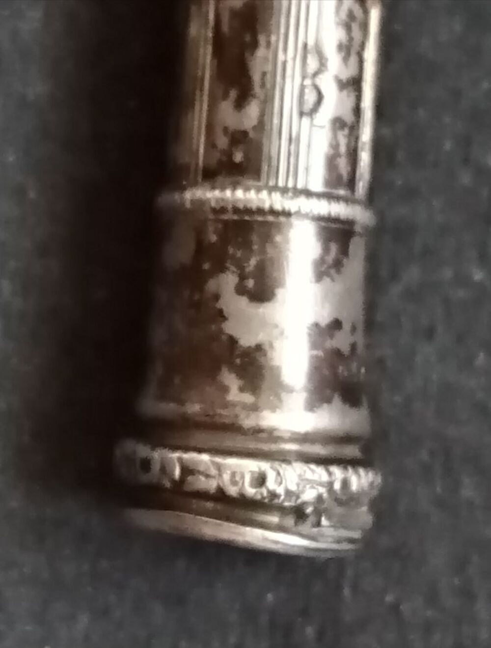 Porte mine argent Napol&eacute;on III 