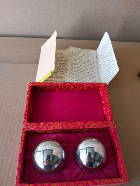 boules chinoise baoding 16 Toulon (83)