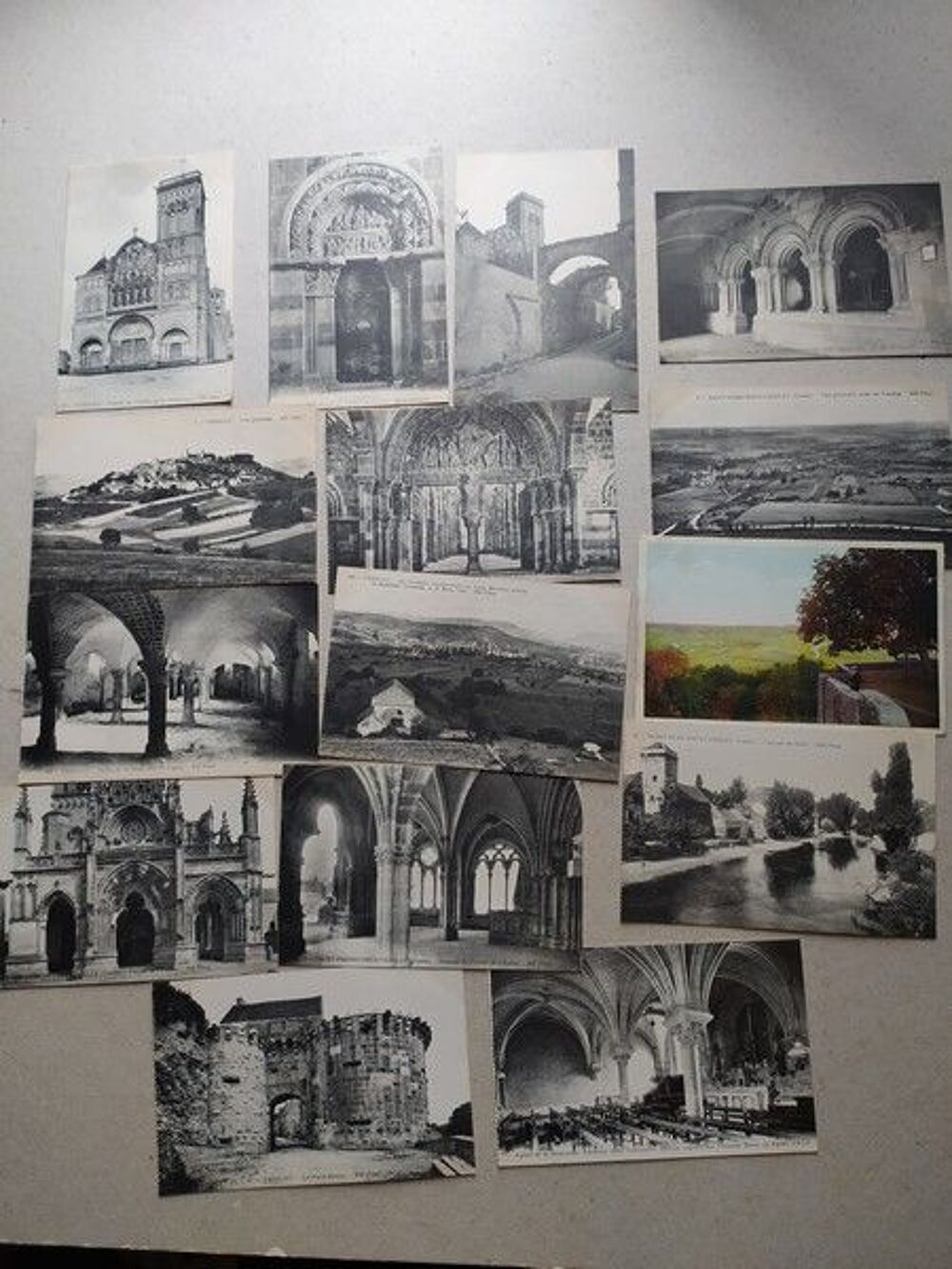 89. Lot 12 CPA Cartes Postales Anciennes VEZELAY (Yonne) 