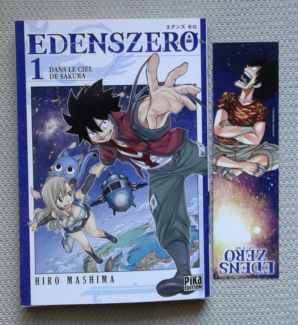 livre manga "Edenszero" + 1 marque page Edens Zero Livres et BD