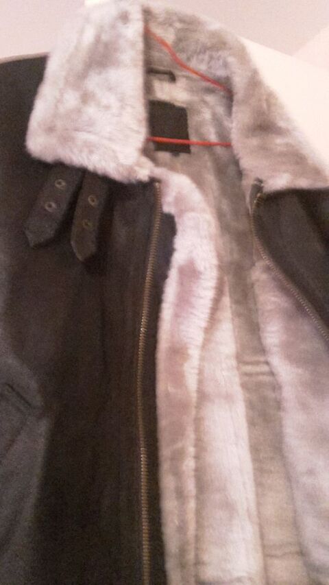 blouson en cro�te de cuir fourer 40 Yerres (91)