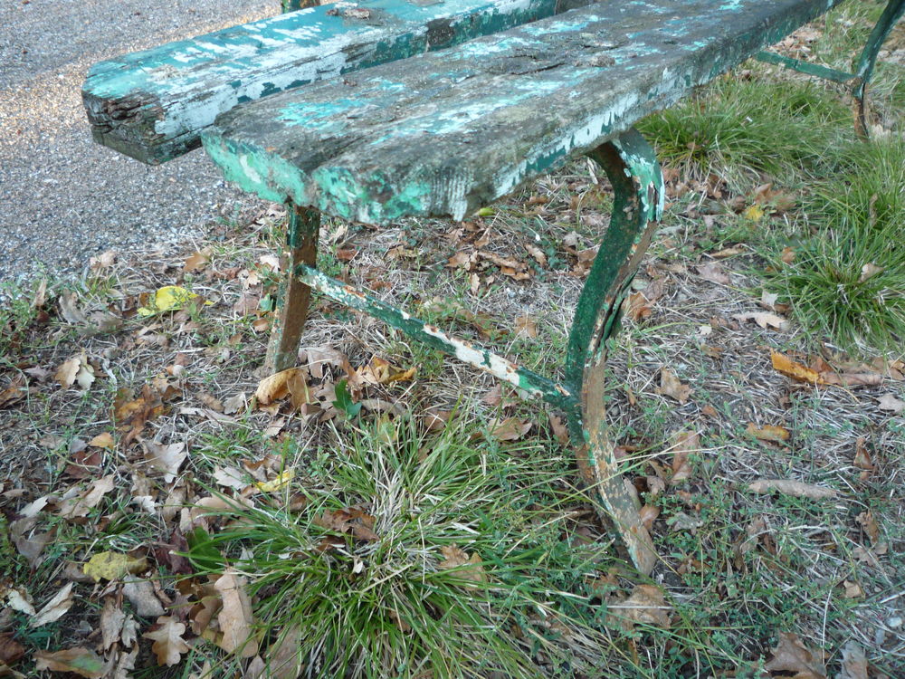 Banc de terrasse / jardin fer forg&eacute;
Bricolage