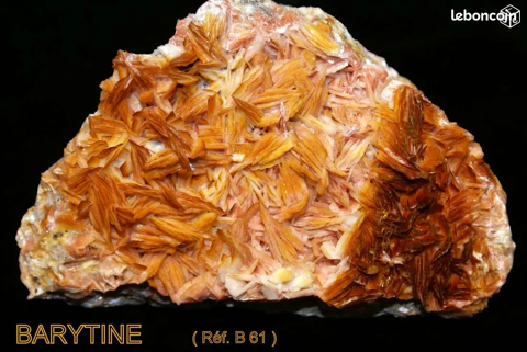 BARYTINE 61 : Minraux de collection 35 Saint-Mdard (16)