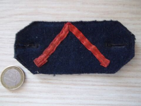 grade galon �poque Alg�rie Indochine insigne tissu 4 Valognes (50)