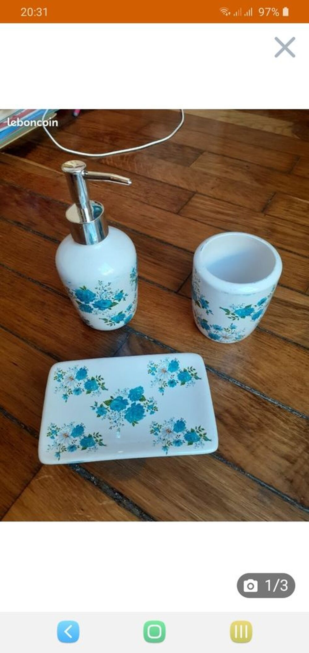 Set de salle de bain &eacute;tat neuf jamais utilis&eacute; Décoration