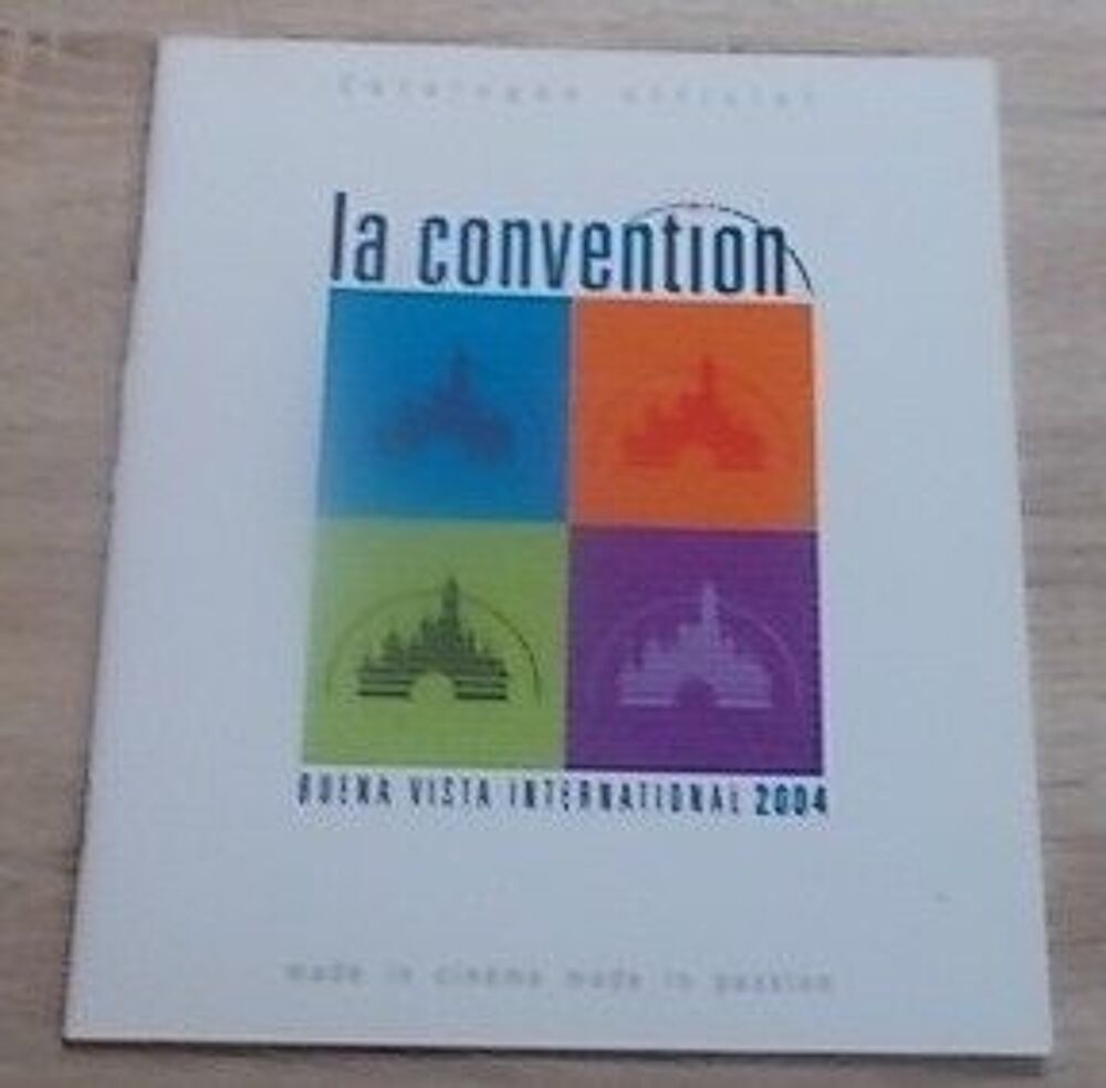 Catalogue : Convention BUENA VISTA INTERNATIONAL - 2004 Livres et BD