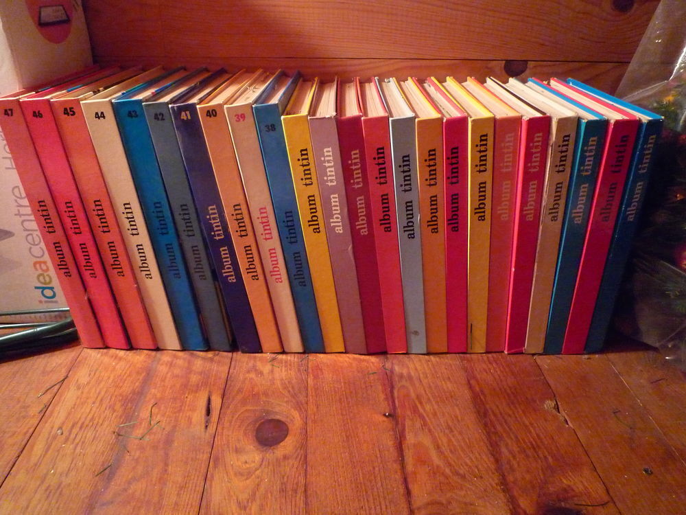 24 albums TINTIN Livres et BD