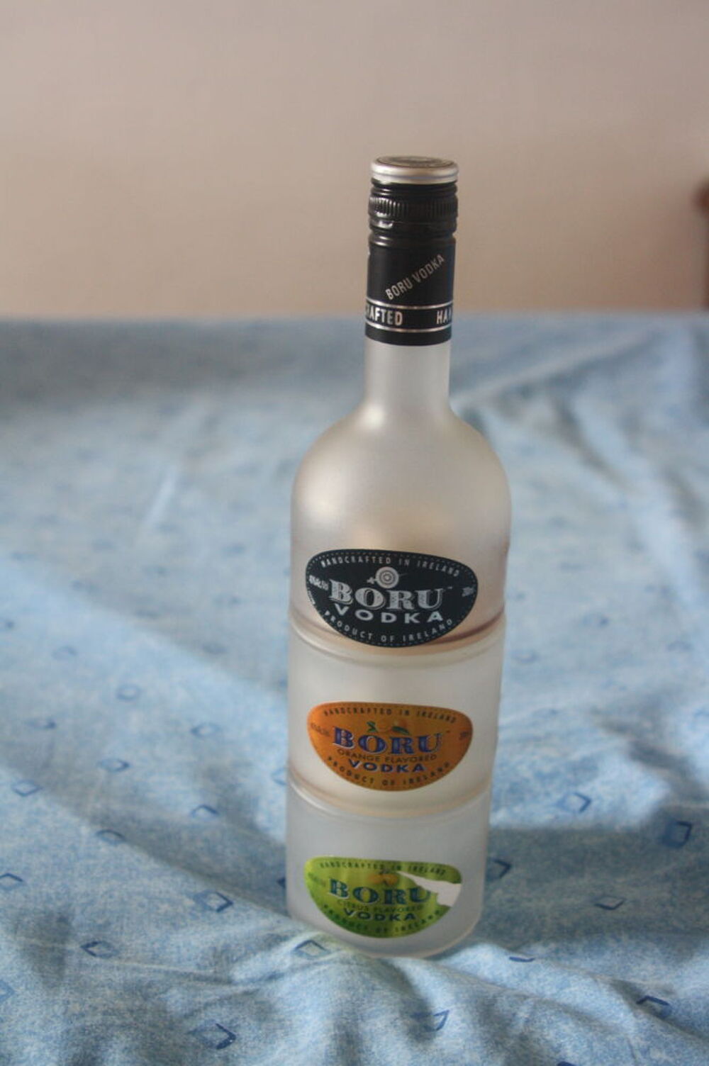 Bouteilles vides Boru gigognes Cuisine