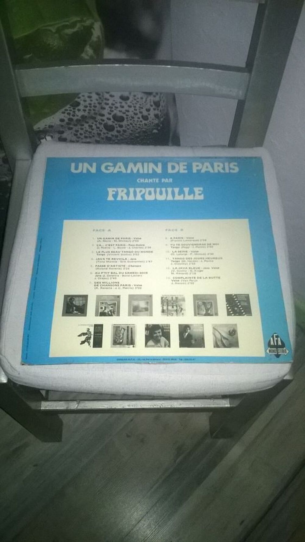 Vinyle Fripouille
Un Gamin De Paris
Excellent etat
Un Gam CD et vinyles