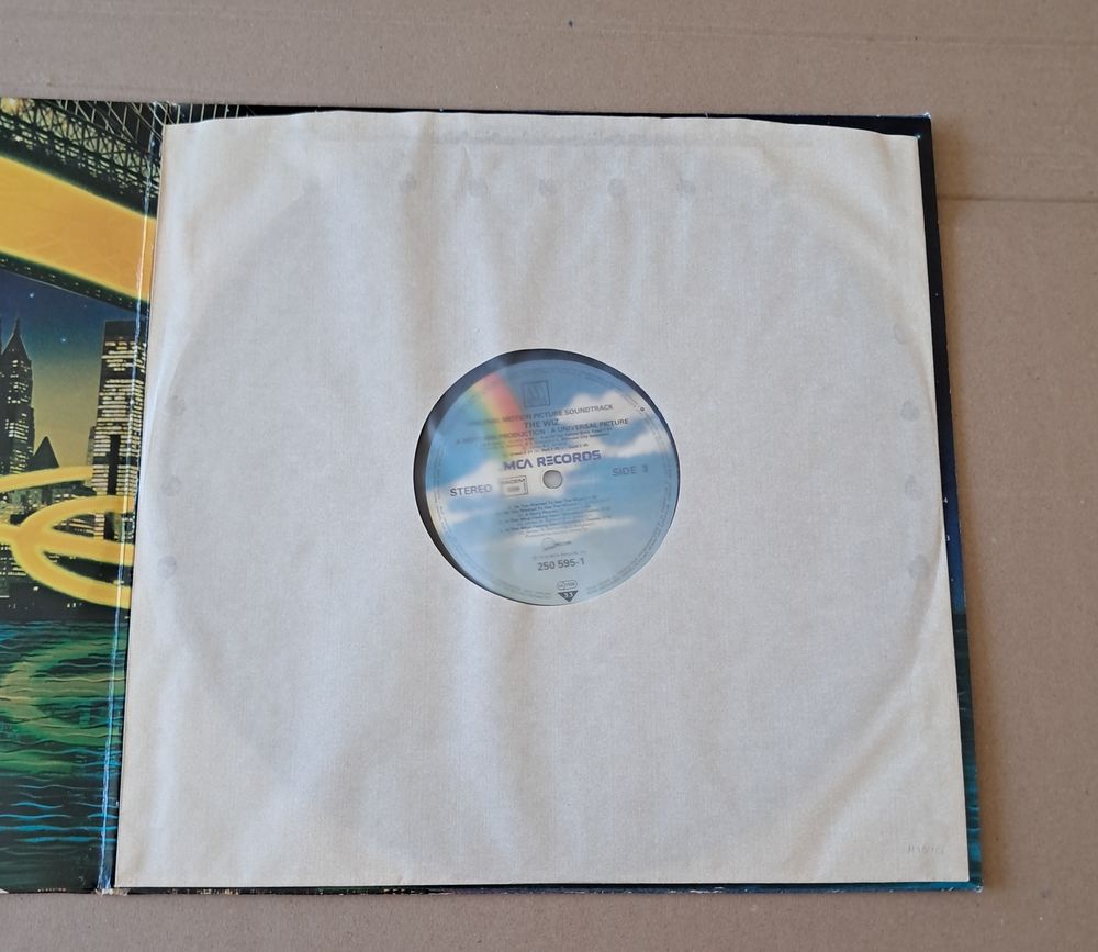 double vinyle film the wiz 
Diana Ros michael jackson 