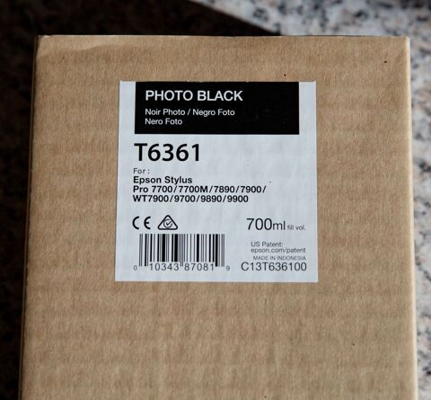Cartouche d'encre EPSON STYLUS PRO BLACK 100 La Bresse (88)