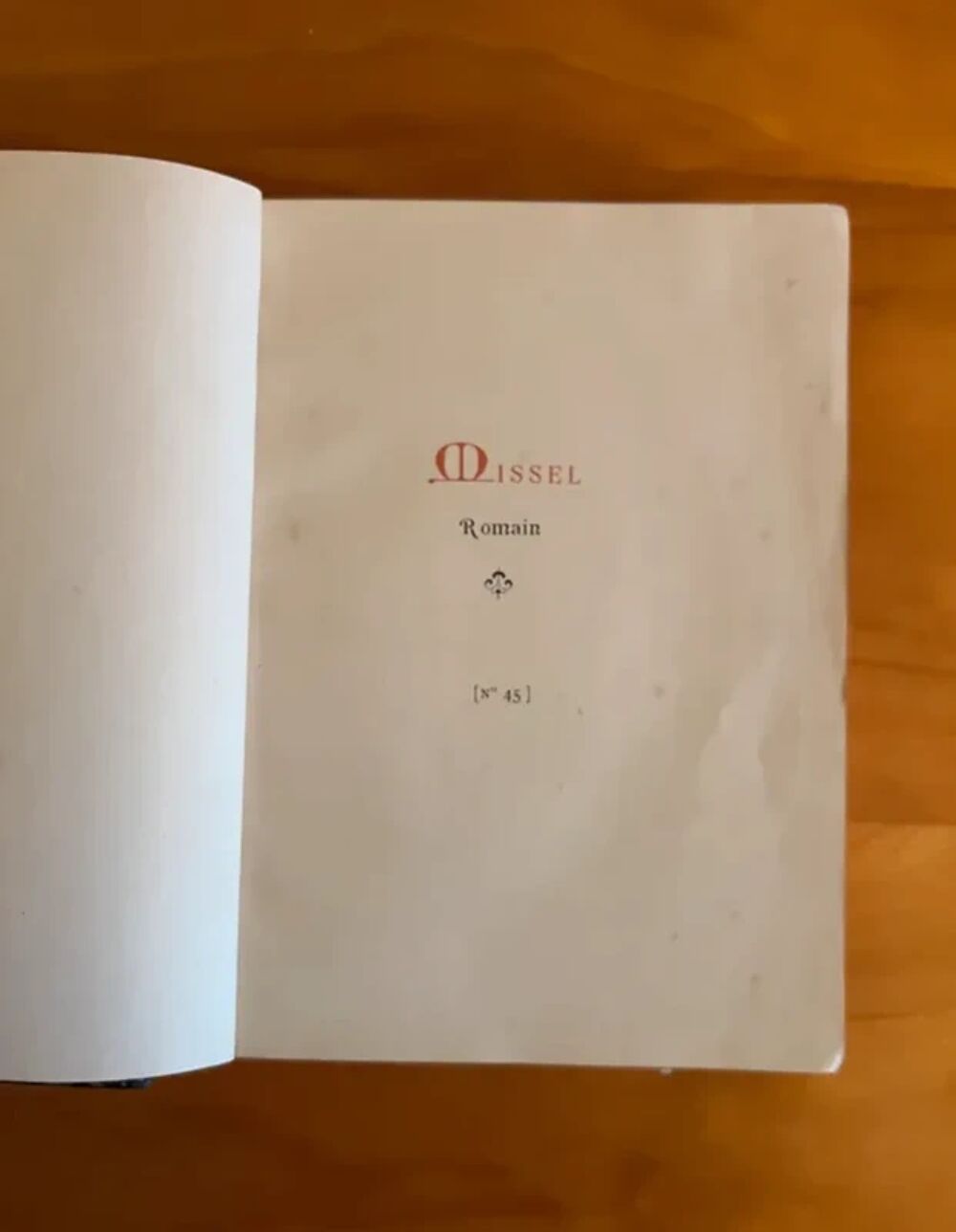 Misal catholique ancien vintage - Livre de pri&egrave;re religieux Livres et BD