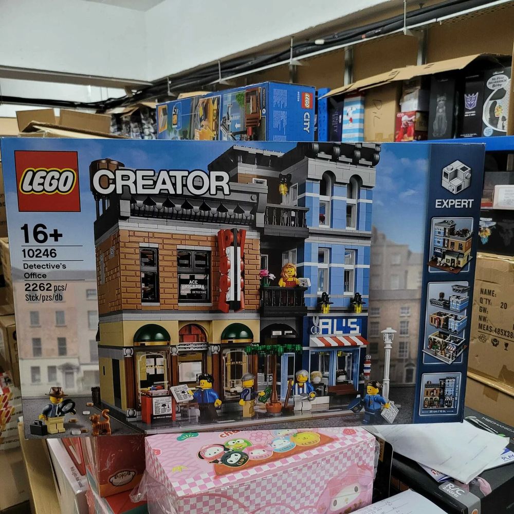 LEGO 10246. Le Bureau du D&eacute;tective Neuf, Raret&eacute; Collection Jeux / jouets