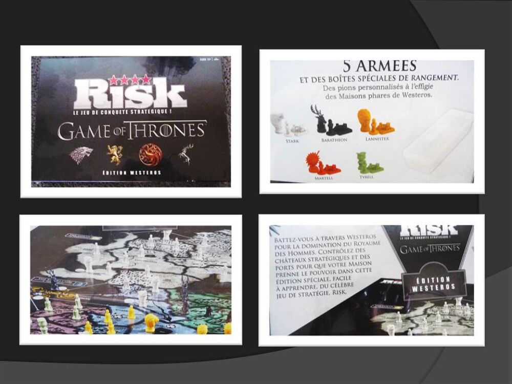 Jeu Risk "Game of Thrones" Edition Westeros" Jeux / jouets