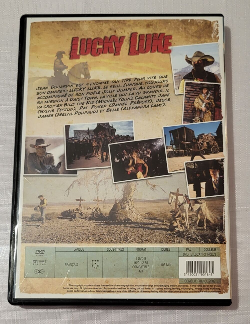 DVD de Lucky Luke DVD et blu-ray