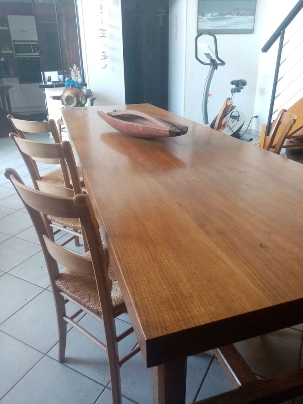 Table de ferme ch&ecirc;ne massif Meubles