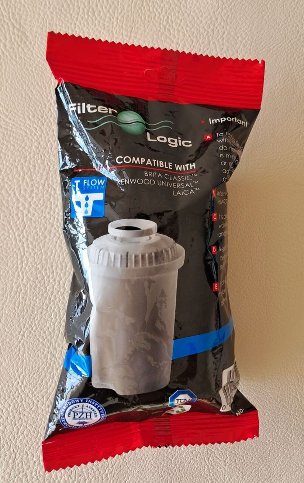  Lot de 6 cartouches filtrantes FL601T compatibles Brita Electroménager