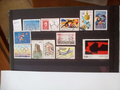Timbres France 1992 , 1993 1 Bersée (59)