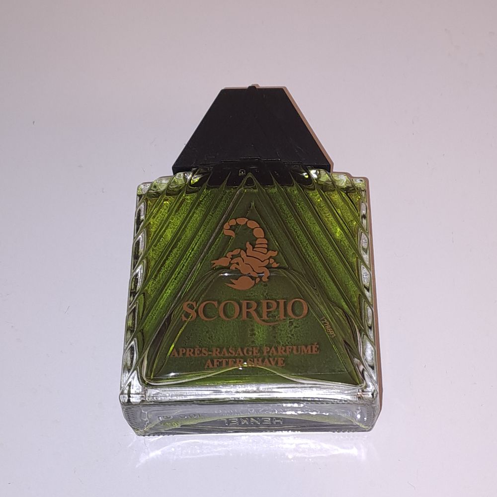 Apr&egrave;s rasage Scorpio Vert 100ml neuf 