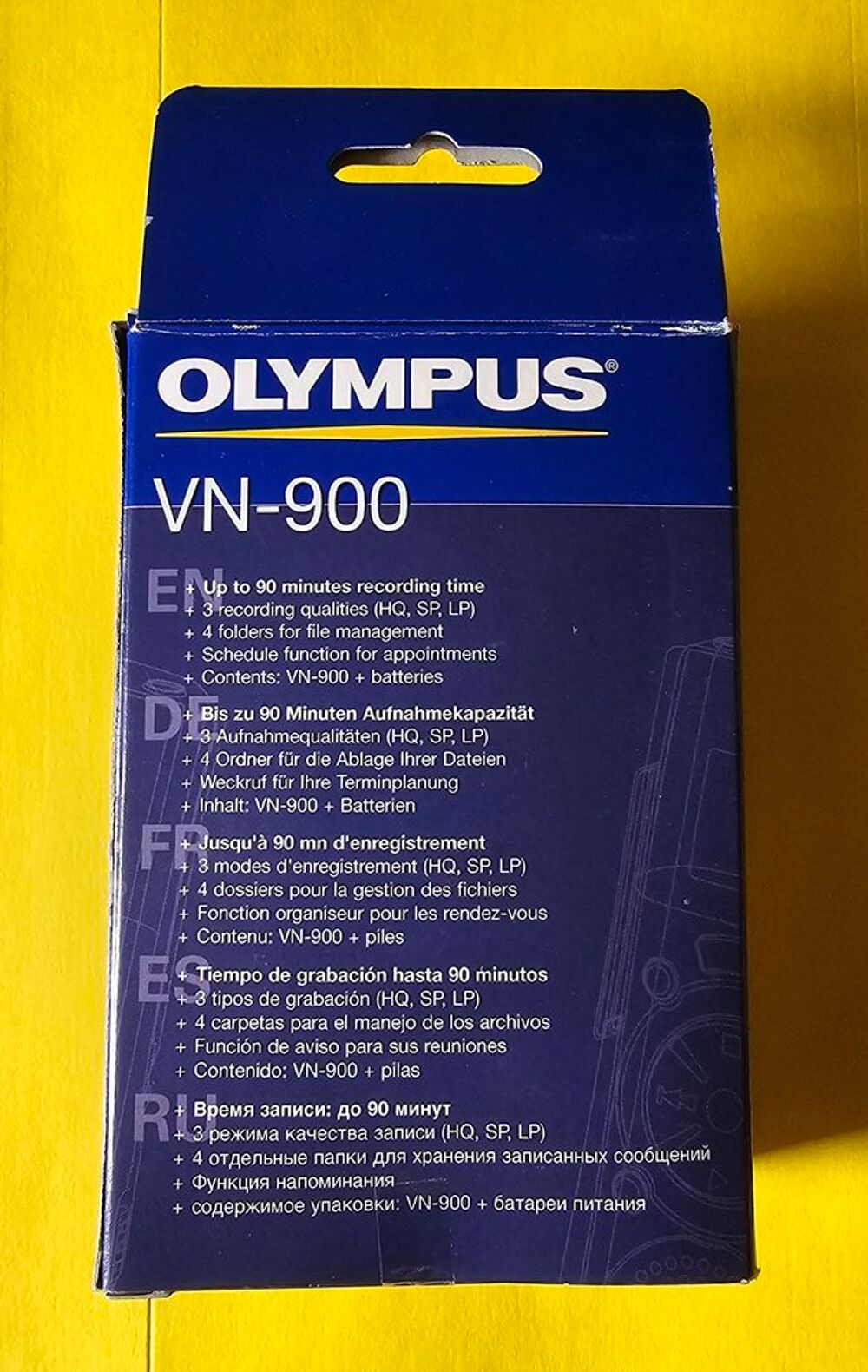 Dictaphone Olympus VN-900 Audio et hifi