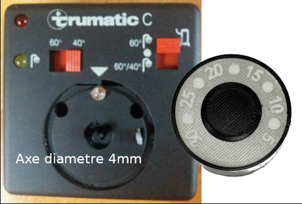 Bouton truma Bricolage