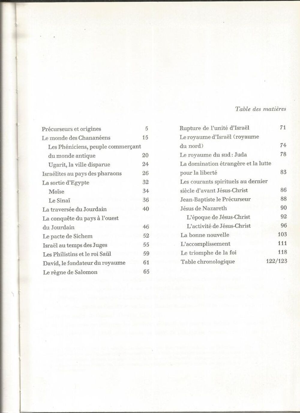 MONDE BIBLIQUE MOISE SINAI SICHEM SAUL SALOMON ISRAEL JUDA Livres et BD
