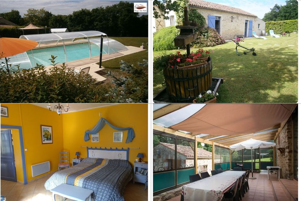   GITE RURAL,8/10pers.piscine couverte, à 25mn mer Pays de la Loire, Mareuil-sur-Lay-Dissais (85320)
