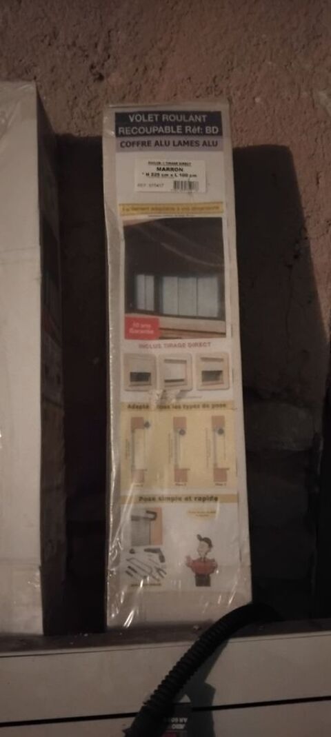 Volet roulant recoupable - 225 x 100 - NEUF 90 Haudainville (55)